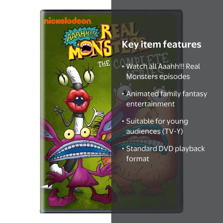 SDS, Aaahh!!! Real Monsters: The Complete Series, DVD, TV-Y