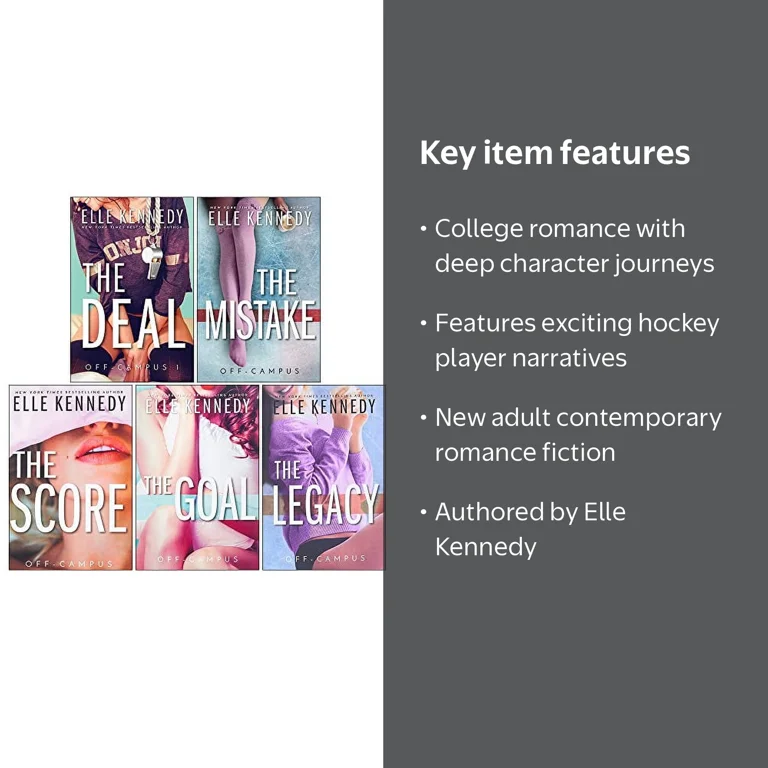 Elle Kennedy Novels: Off Campus Series Collection (5 Books - The
