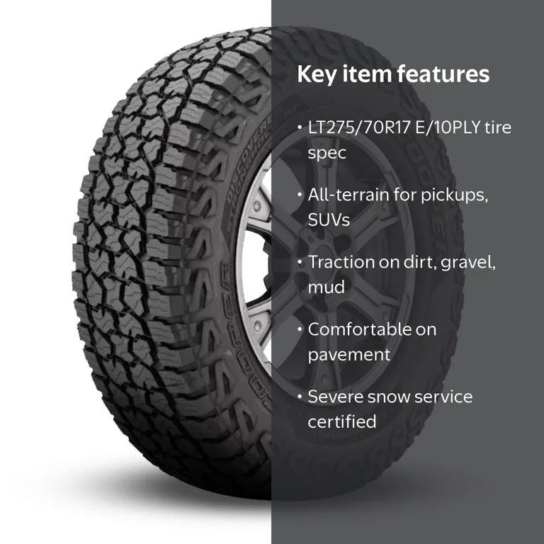 Cooper Discoverer Stronghold AT LT275/70R17 E/10PLY Light Truck