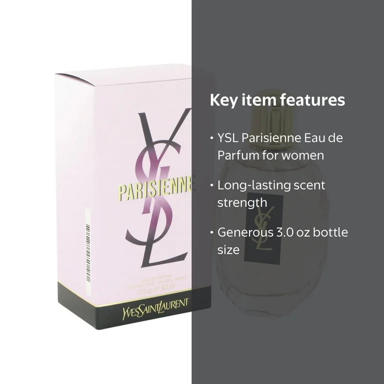 香水(女性用) Yves Saint Laurent Parisienne L'eau 90ml Yves Saint Laurent Parisienne Eau De Parfum Spray for Women, 3.0