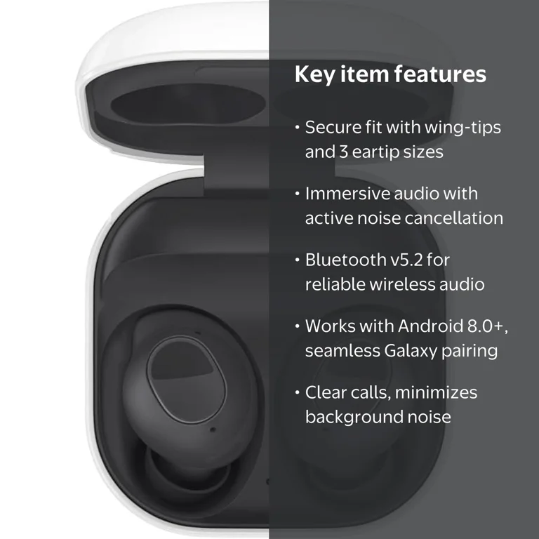 Samsung Galaxy Buds FE SM-R400, Active Noise-Cancelling Wireless