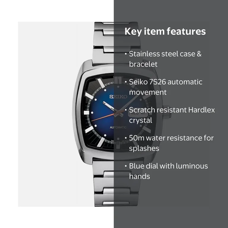 Seiko, Men's Automatic Recraft Watch, SNKP23, Silver Dial