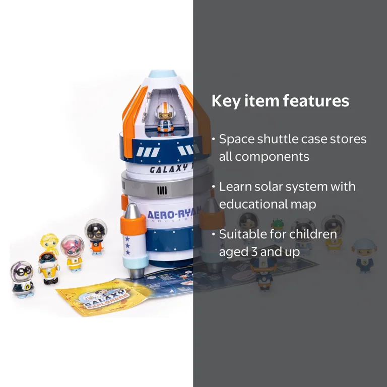 Ryan's World Galaxy Explorer Rocket Adventure with 12 Mystery