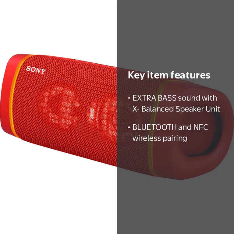 Sony SRS-XB33 EXTRA BASS Wireless Waterproof Bluetooth Portable