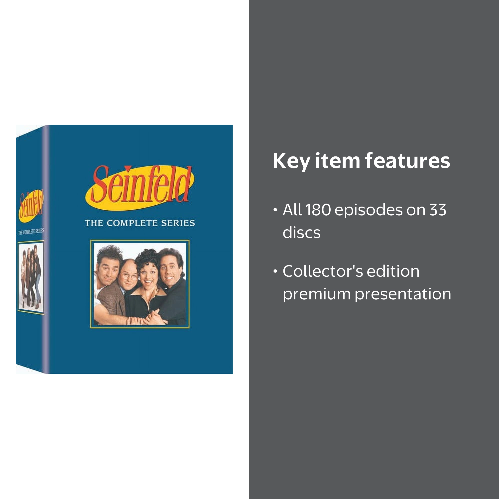Seinfeld: The Complete Series Box Set (33 DVDs) - Walmart.com