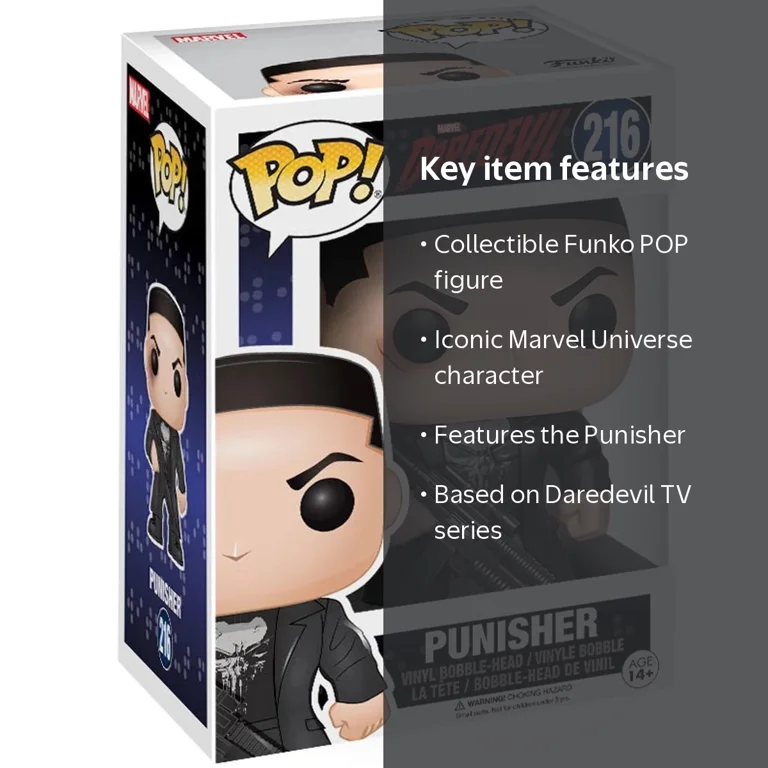 Funko POP Marvel: Daredevil TV - Punisher - Walmart.com