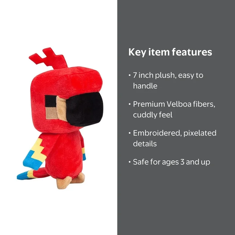 Minecraft Stuffed Animal: Happy Explorer 7