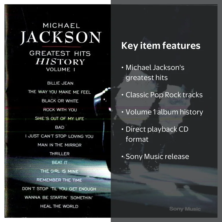 Michael Jackson - Vol. 1-Greatest Hits-History - Music
