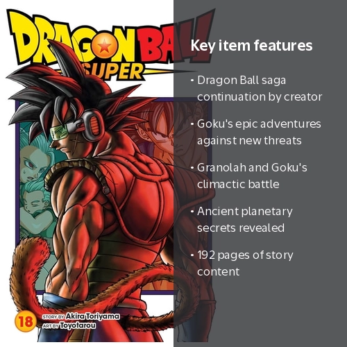 Akira Toriyama, Dragon Ball Super, Vol. 18, Paperback - Walmart.com