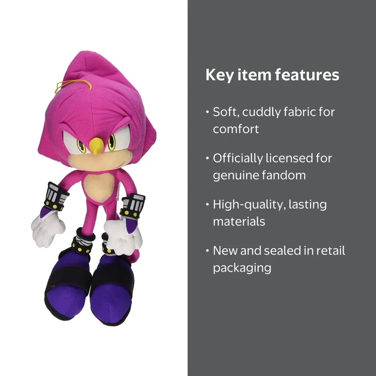 Sonic The Hedgehog, Sonic NINJA DETECTIVE Plush, S, Multicolor