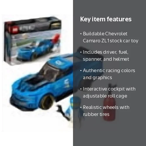 LEGO Sets Speed Champions Chevrolet Camaro ZL1 Race Car 75891