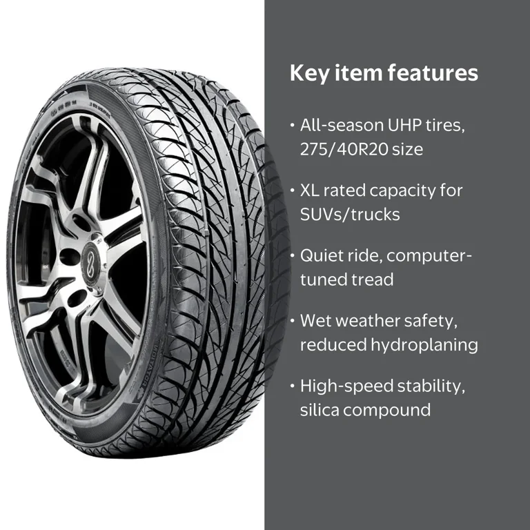 Summit Ultramax HP Touring 275/40R20 106W XL Passenger Tire