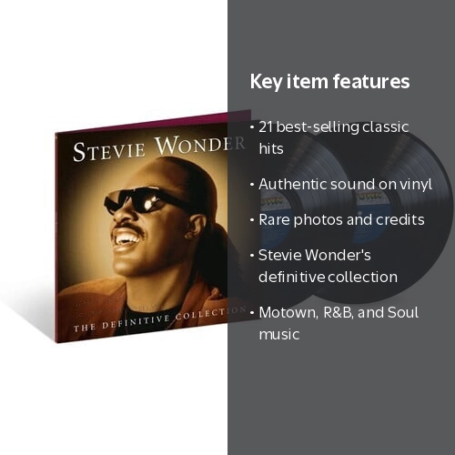 Motown, Stevie Wonder - The Definitive Collection, Vinyl - Walmart.com