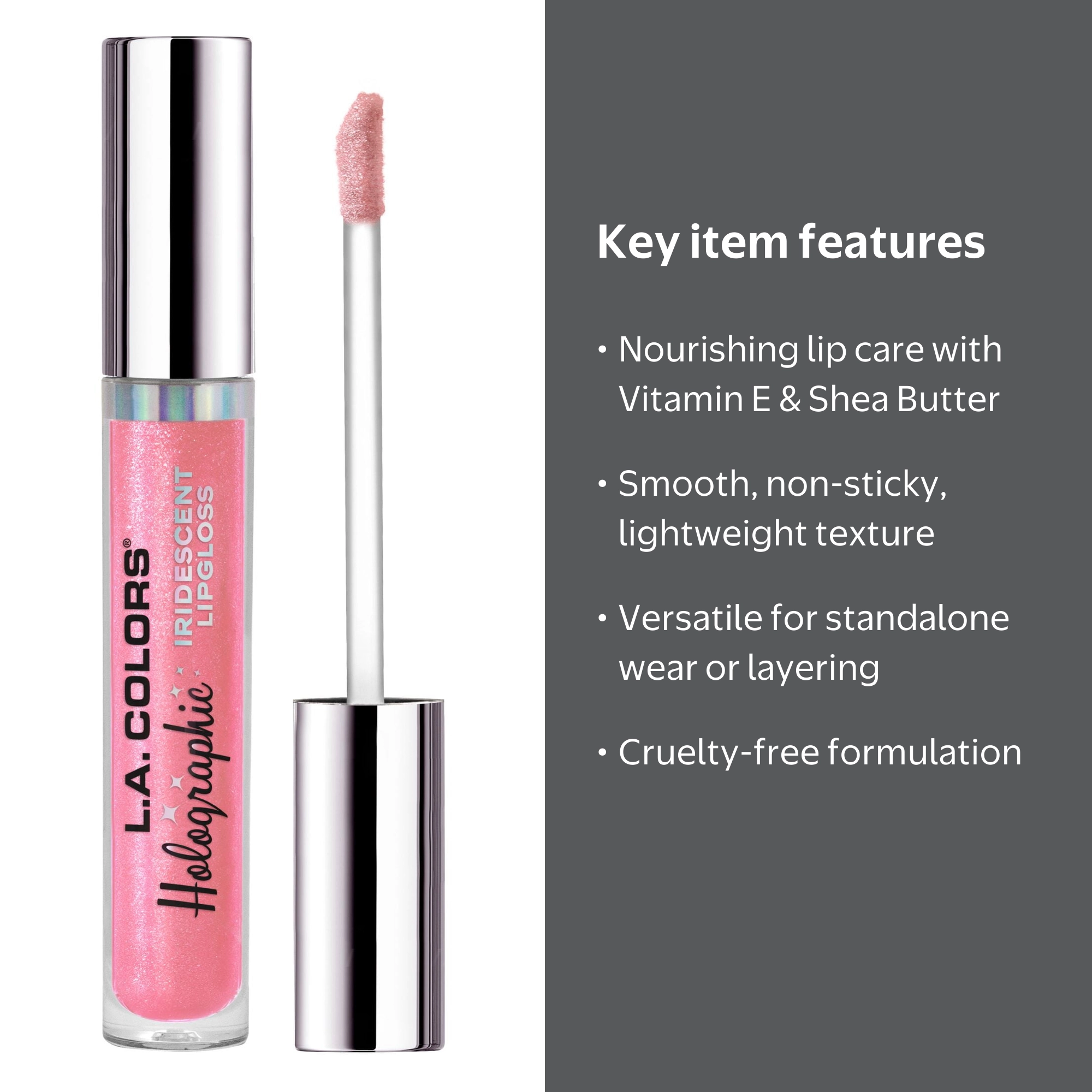 d&c color studio cosmetics lip gloss L.A Colors Mood Instinctive CBLG340 In The Mood, Lot of 2 Finally discover your perfect nude lip shade for an everyday look Lip Perfecting Plumping Gloss by