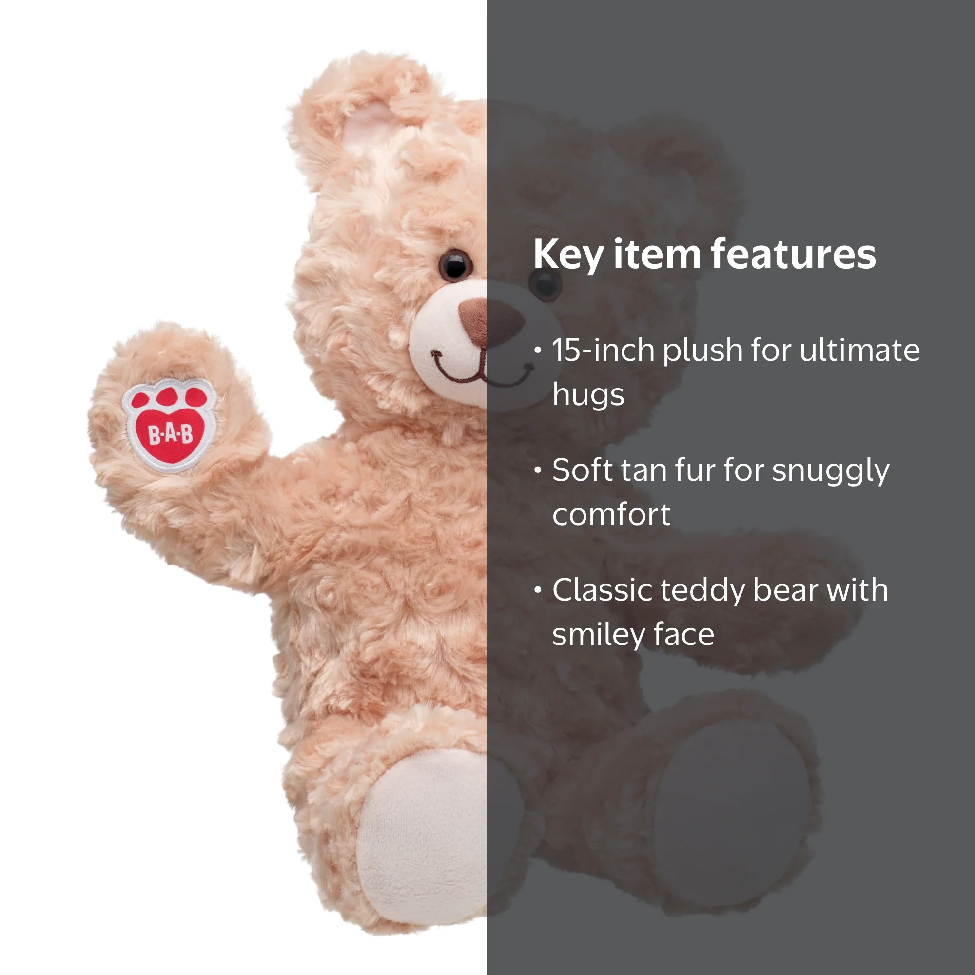 Build-A-Bear® 15-inch Teddy Bear Plush - Walmart.com