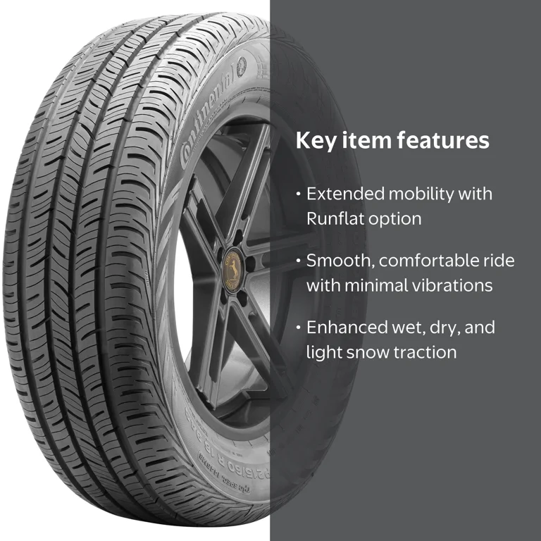 Continental Passenger Tire 225/50R17 94V All Season Quiet Ride