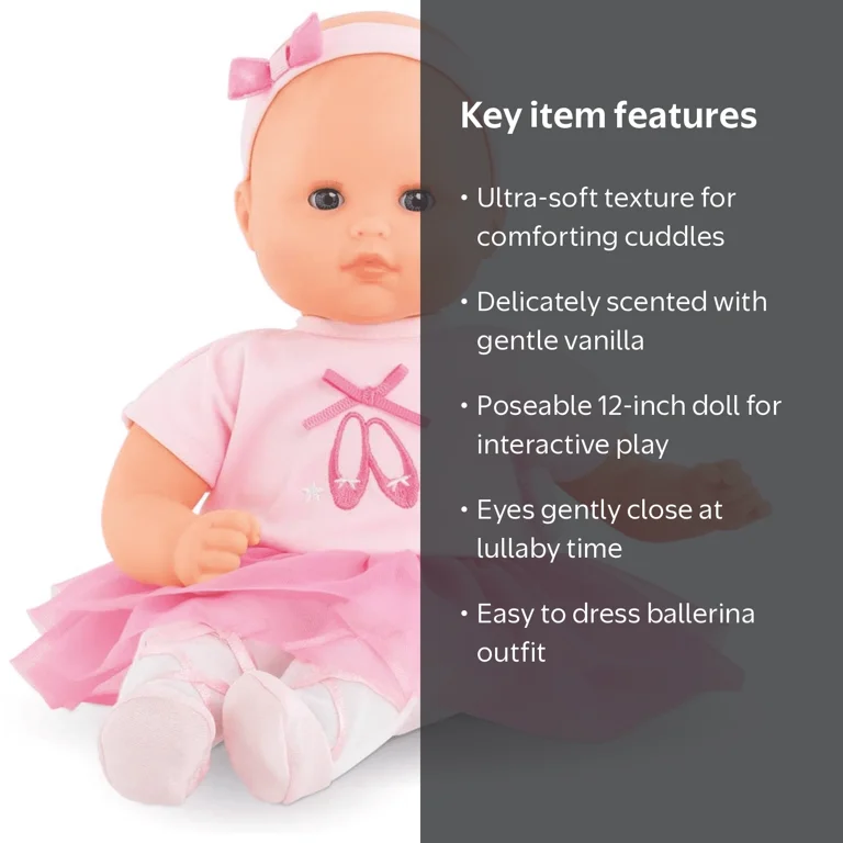 Corolle 9000100290 Mon Premier Poupon Maeva Ballerina 30 cm