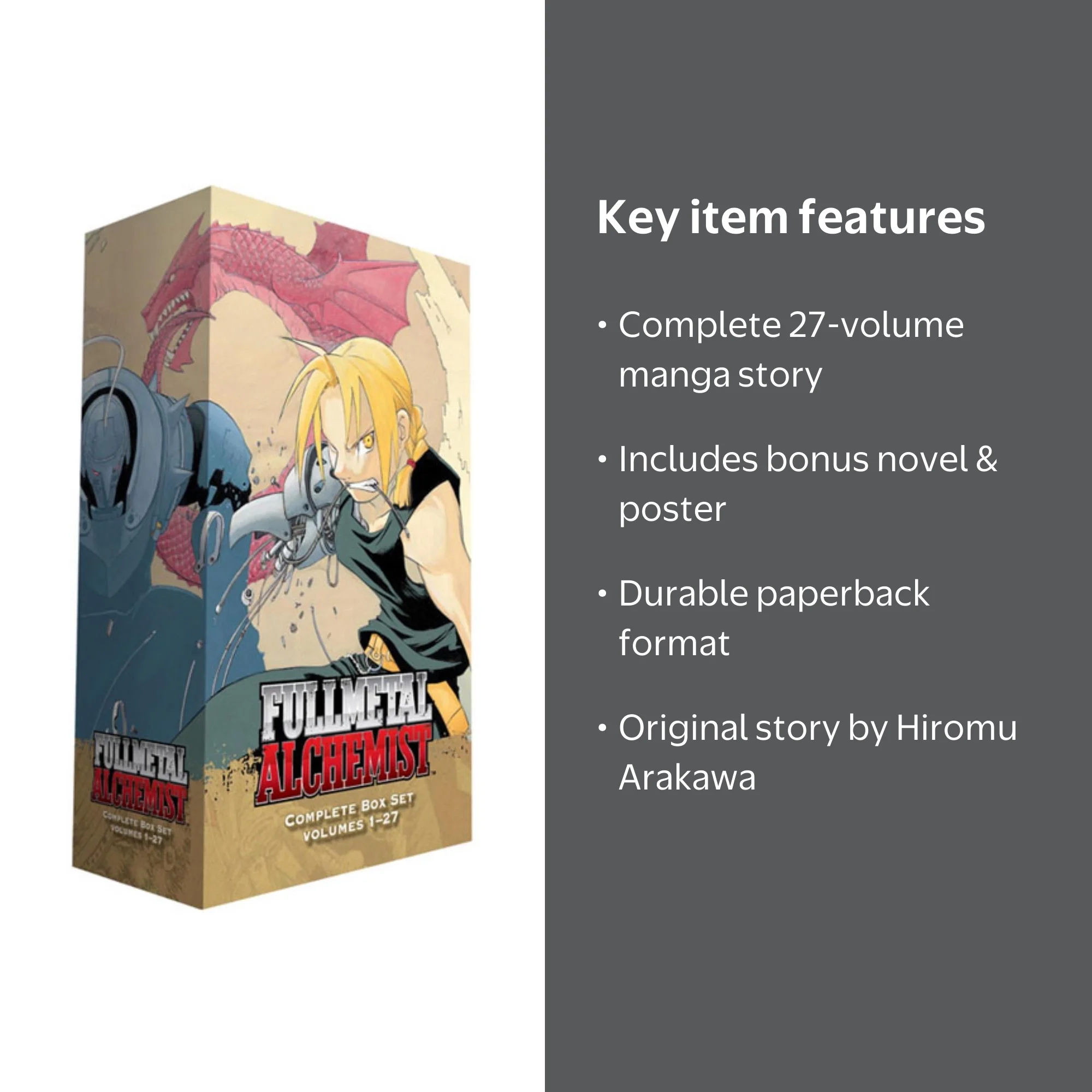 Fullmetal Alchemist Complete Box Set, ISBN 9781421541952