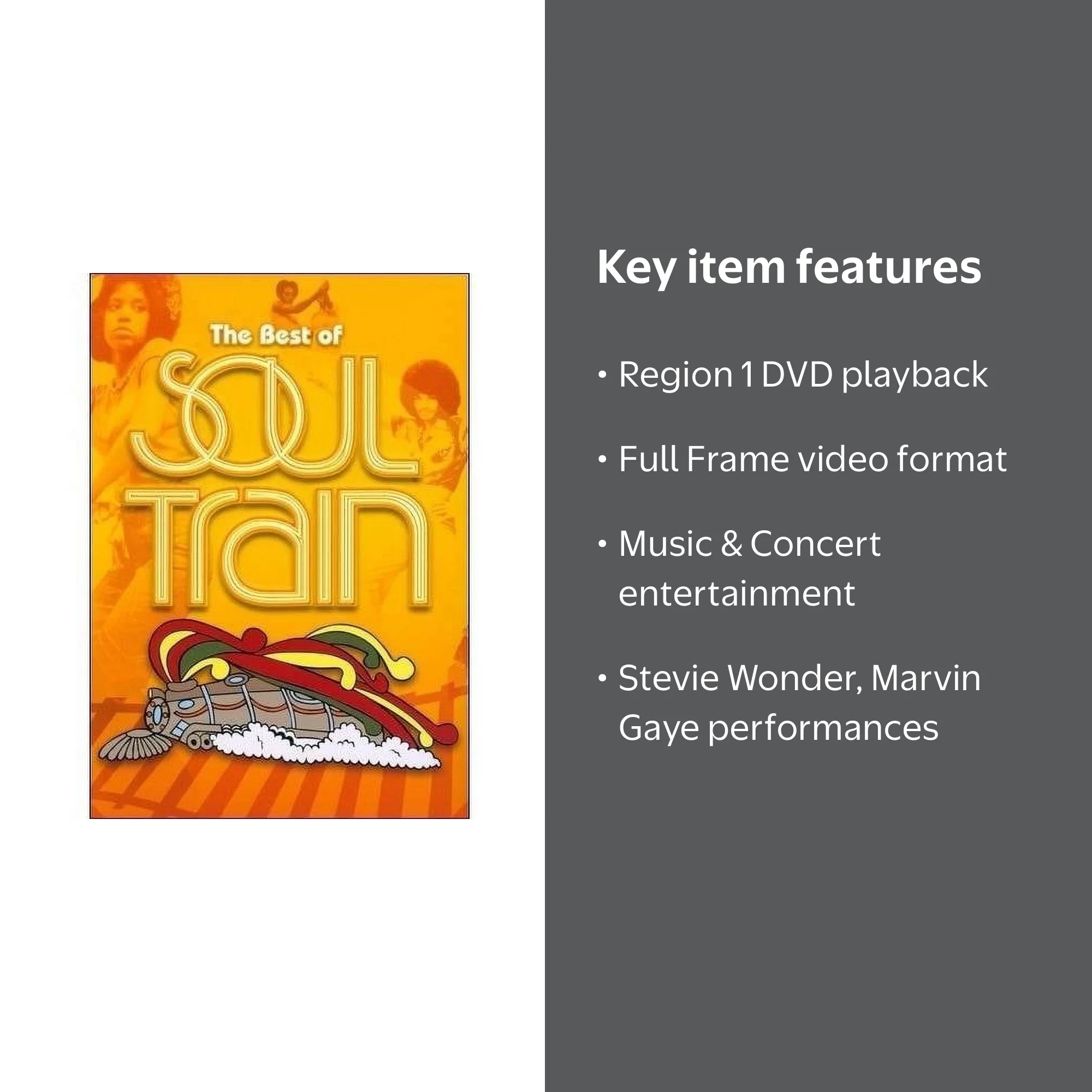 The Best Of Soul Train (Full Frame) - Walmart.com