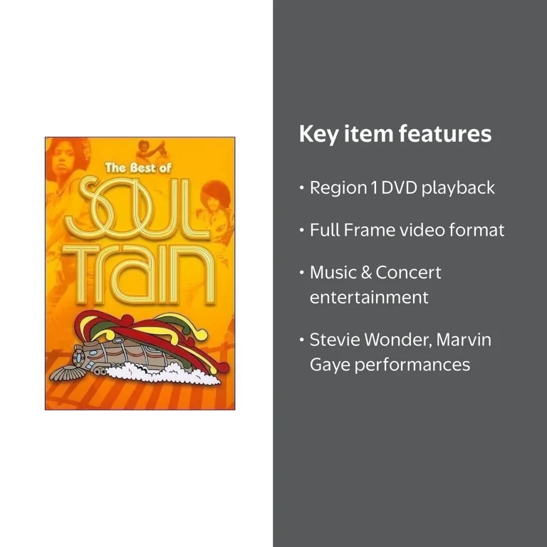 The Best Of Soul Train (Full Frame) - Walmart.com