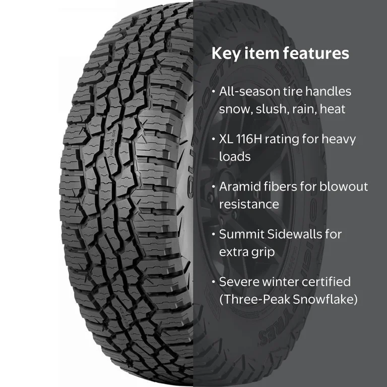 Nokian Outpost nAT All Terrain 275/50R22 116H XL SUV/Crossover