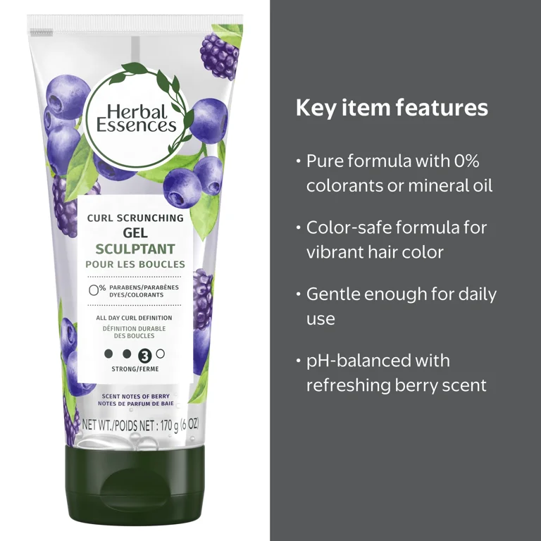 Herbal Essences, Curl-Scrunching Gel, 6 oz, Totally Twisted