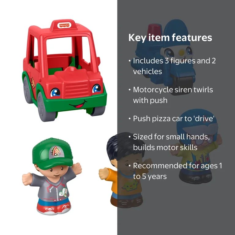 Fisher-Price Little People Share & Care Vehicle & Figure Set, 5