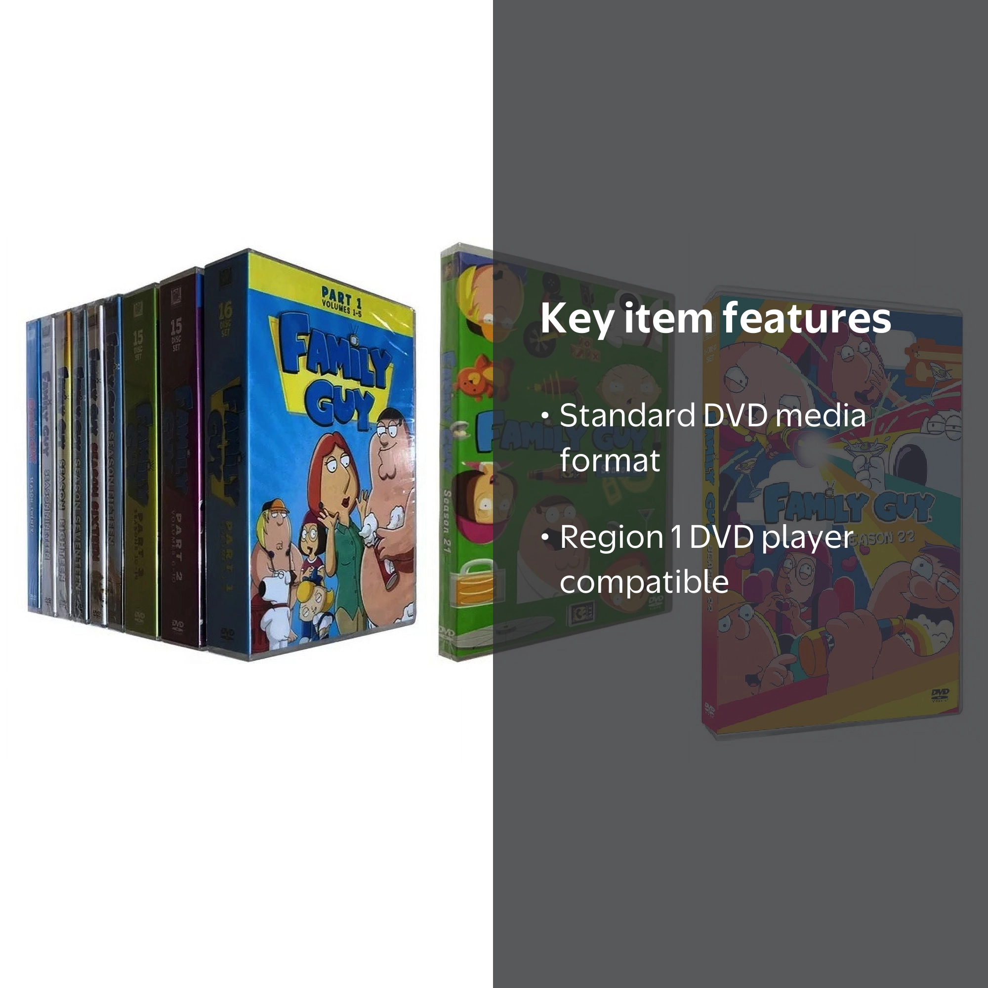 Family Guy Complete Box Set Collection: Seasons 1-22 (DVD