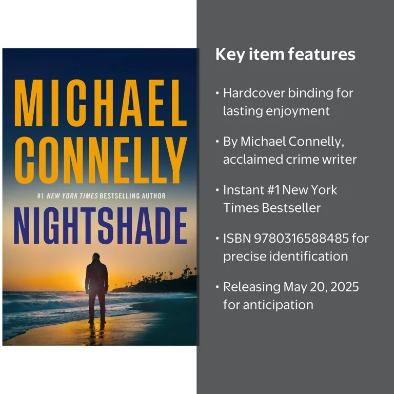 Michael Connelly, Nightshade: A Novel, Hardcover, ISBN