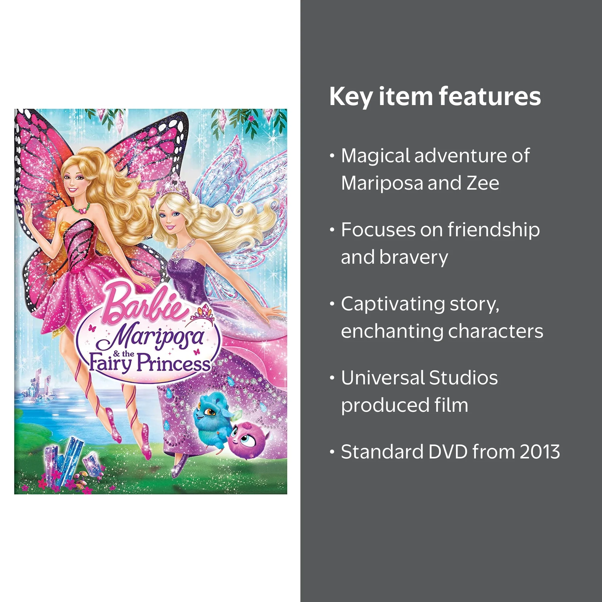 Barbie Mariposa & The Fairy Princess (DVD) (Standard) [2013