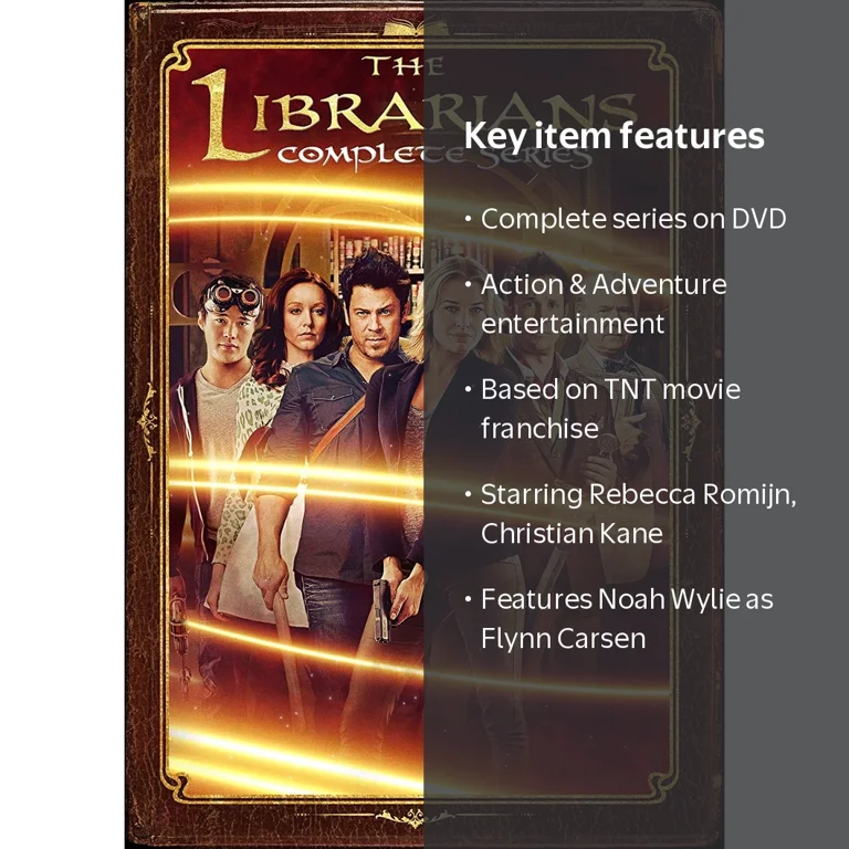 The Librarians: The Complete Series DVD, Based on TNT franchise