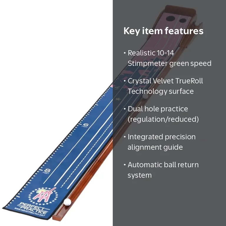 Perfect Practice, Putting Mat, Transfusion Edition, Pink - Walmart.com