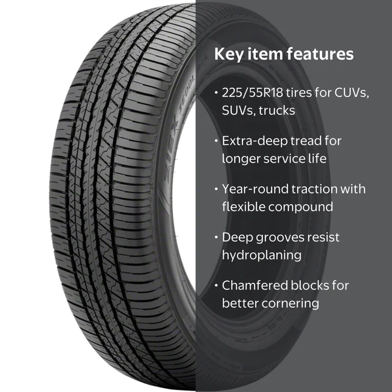Falken Ziex ZE001 A/S All Season 225/55R18 98H Passenger Tire