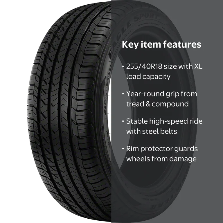 Goodyear Eagle 255/40R18 99W XL A/S Ultra-High Performance All