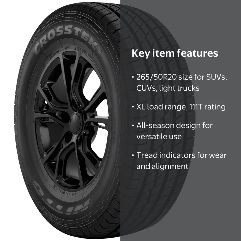 Nitto Crosstek 2 All Season 265/50R20 111T XL Light Truck Tire