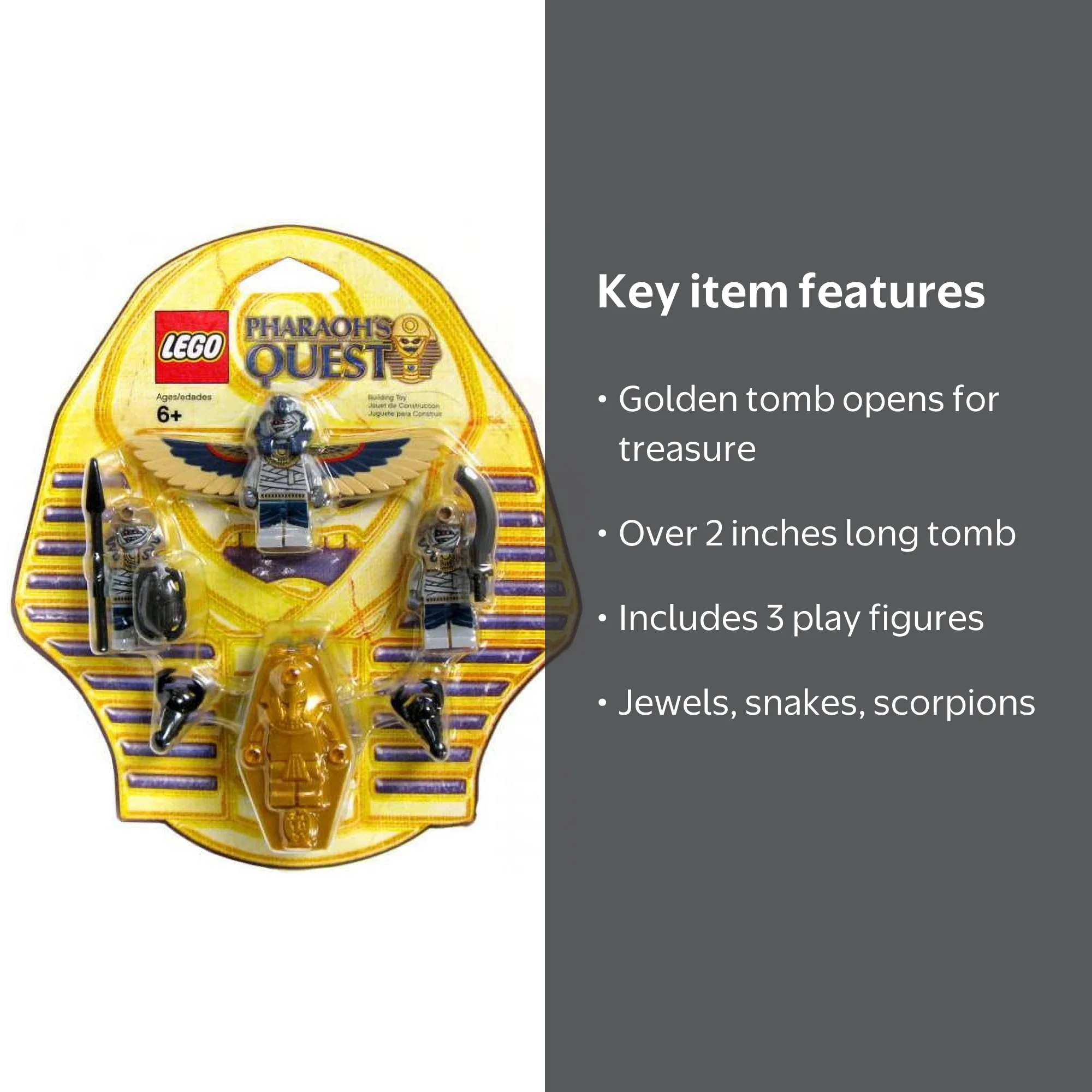Pharaoh's Quest Mummy Battle Pack Set LEGO 853176 - Walmart.com