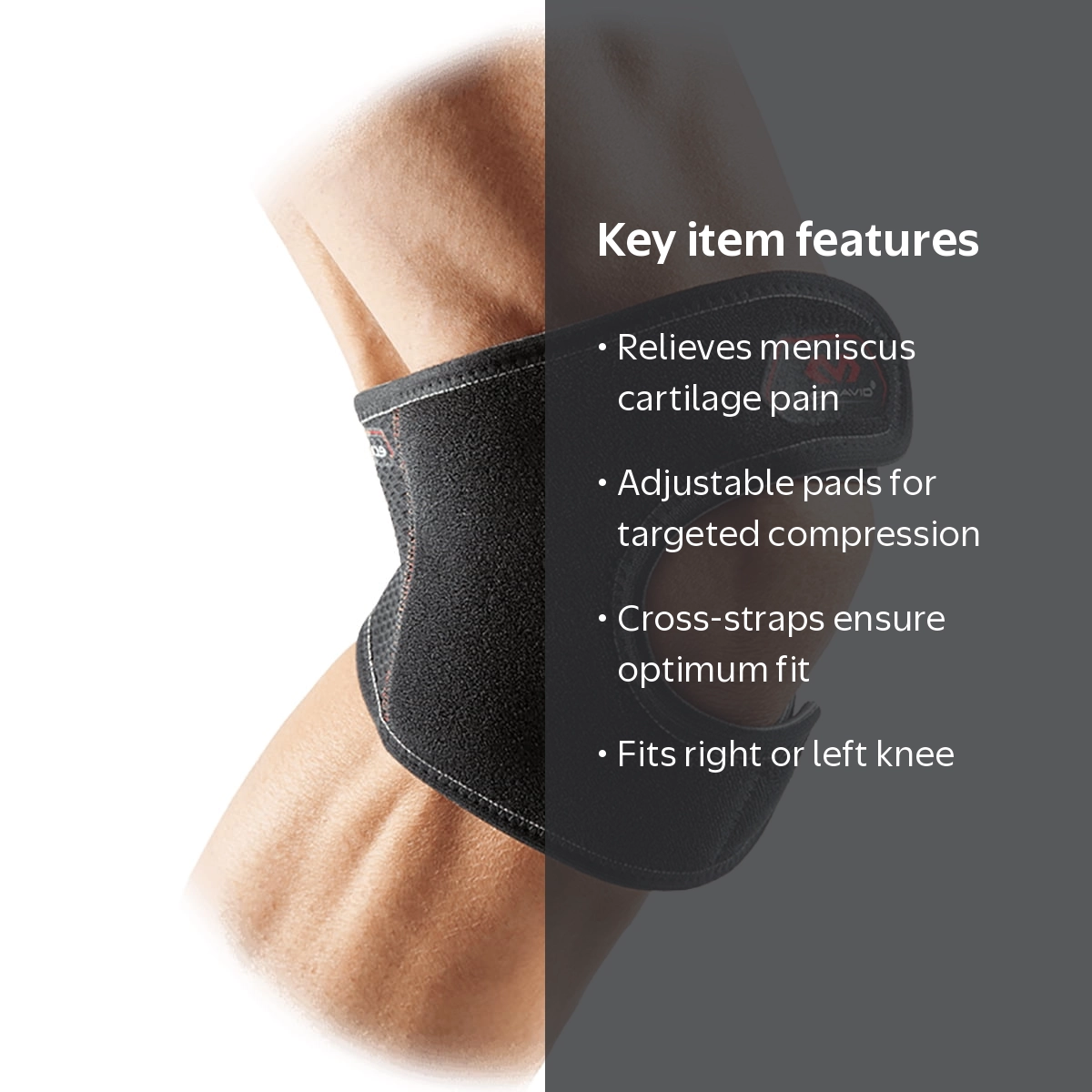 McDavid 4195 Neoprene Multi Action Knee Wrap HSA/FSA Eligible