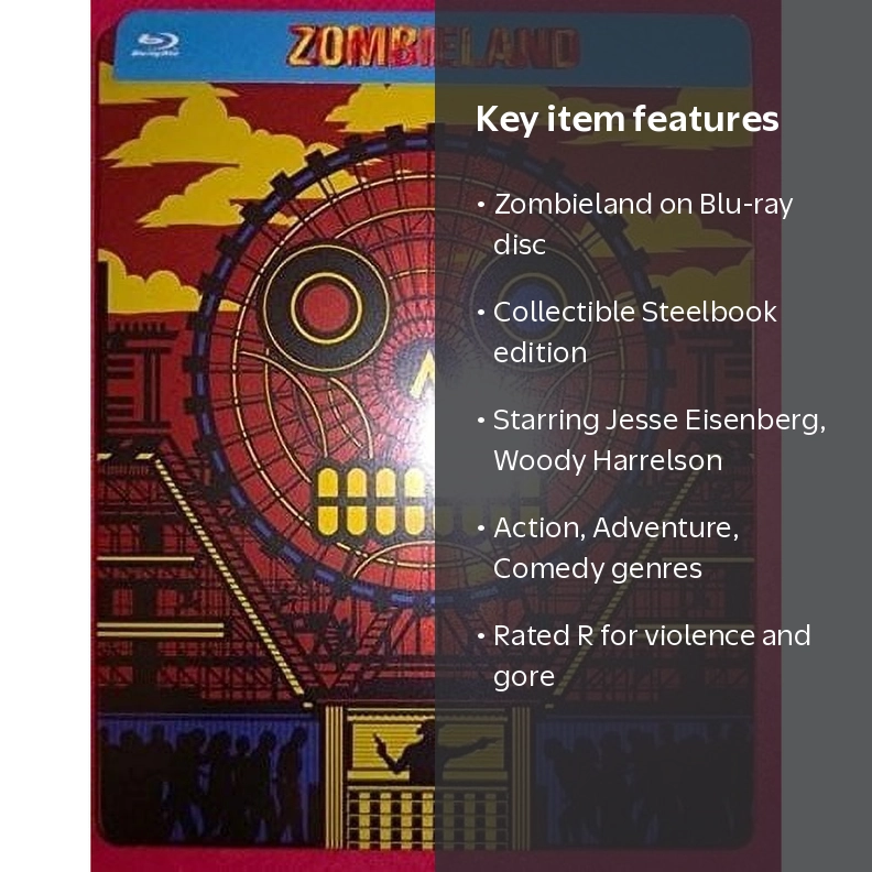 Sony Pictures, Zombieland, Blu-ray Steelbook, Action and Adventure