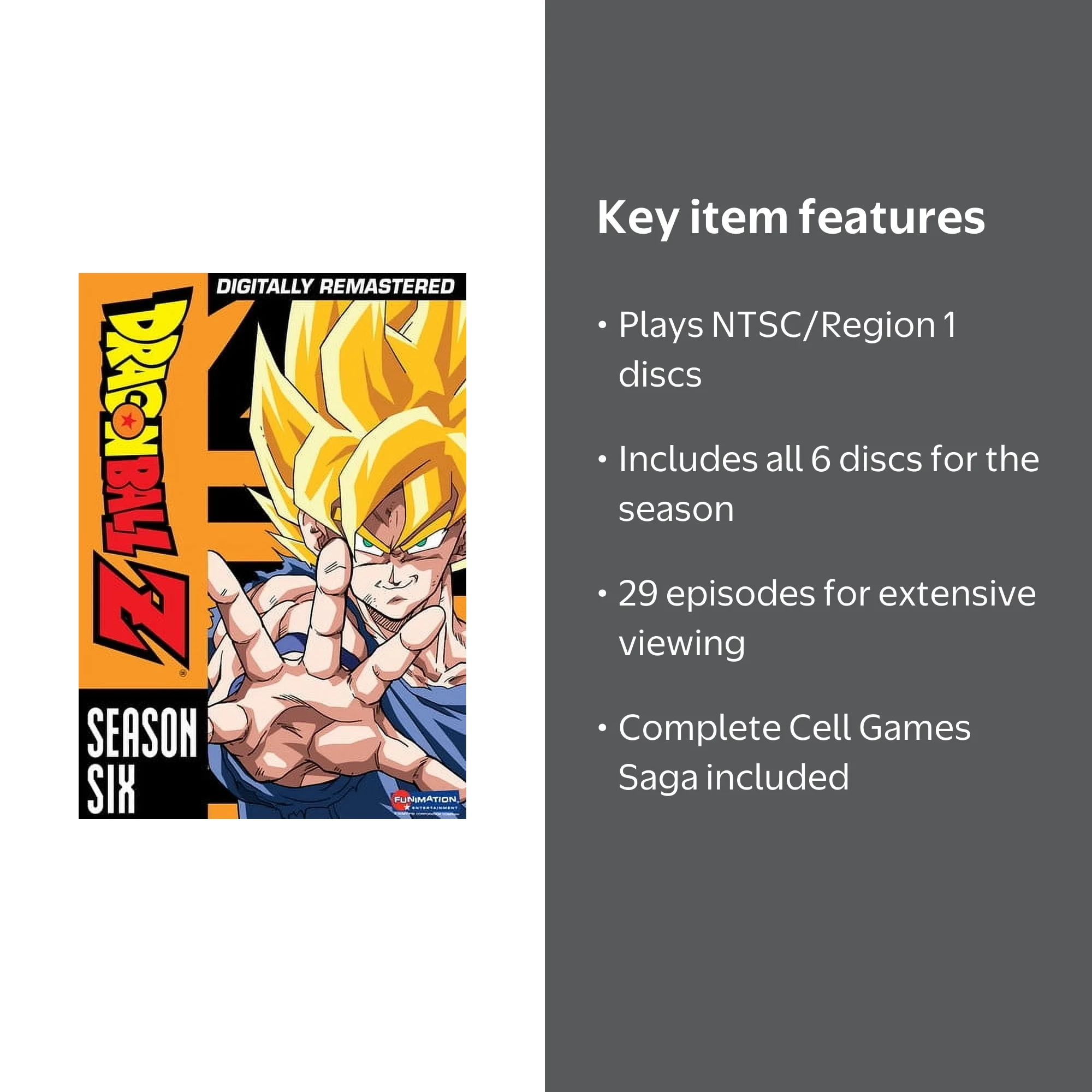 Dragon Ball Z: Season Six - Walmart.com