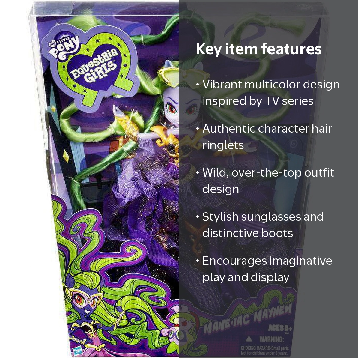Hasbro MANE-IAC MAYHEM My Little Pony Doll, Multicolor - Walmart.com
