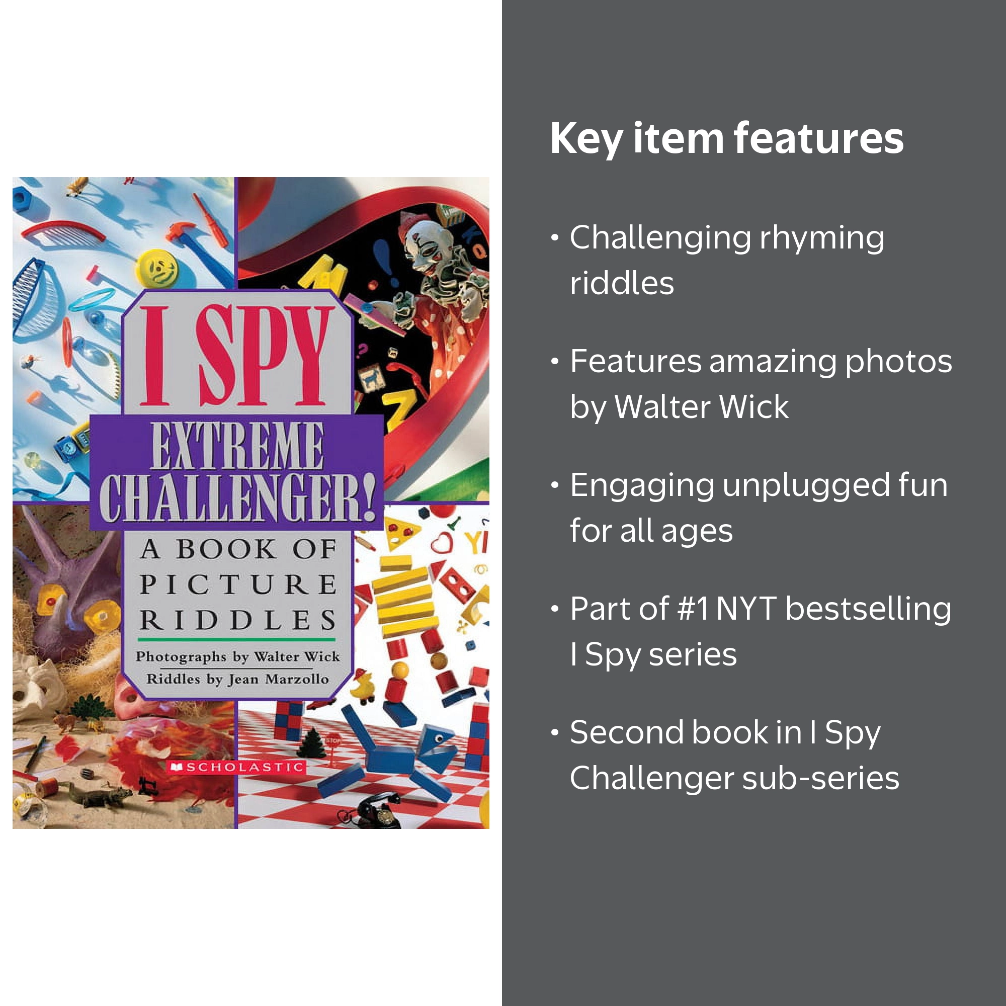 Walter Wick, I Spy Extreme Challenger Hardcover, ISBN