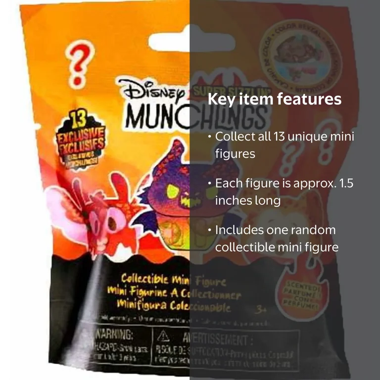 Just Play Disney Munchlings Mystery Pack, Scented Blind Bag