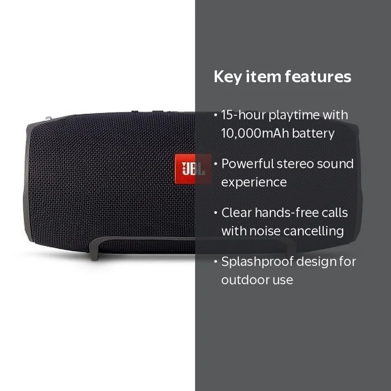 JBL Xtreme 2 Portable Wireless Bluetooth Speaker, Waterproof, Loud