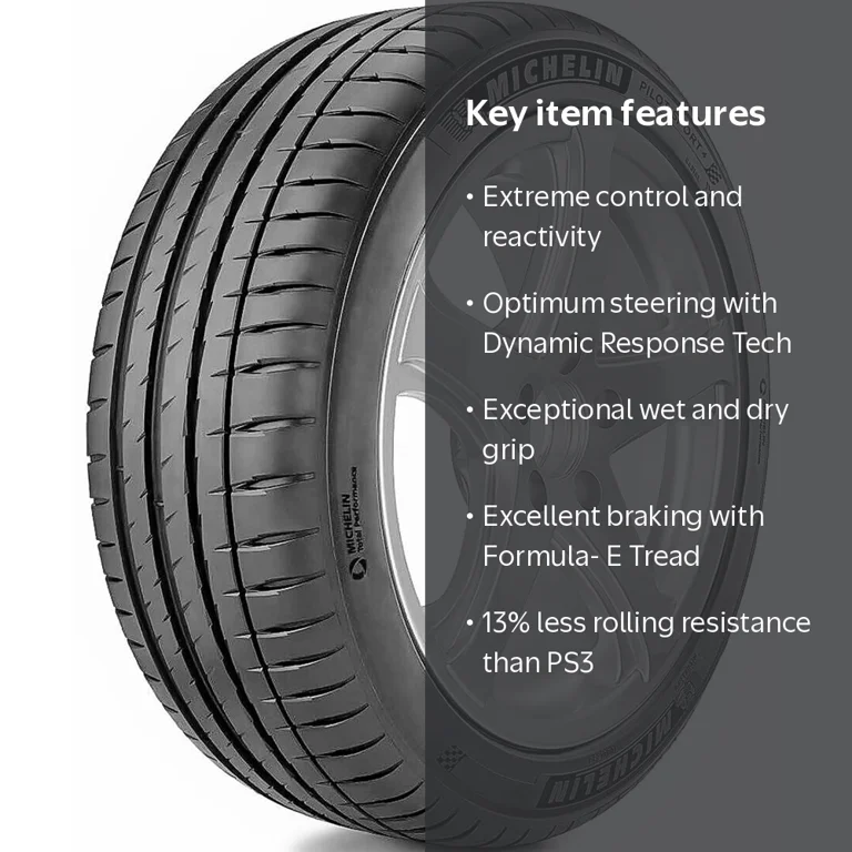 sou　4点 Michelin Pilot Sport 4 235/45ZR18 98Y XL Fits: 2010-12 Nissan