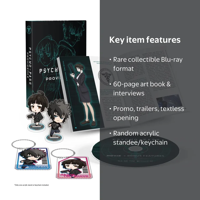 PSYCHO-PASS: Providence - Limited Edition (Blu-ray) New - Walmart.com