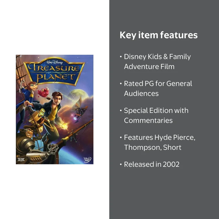 Disney, Kids & Family DVD, Treasure Planet, Special Edition