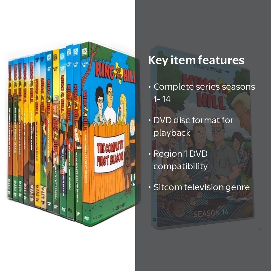 King Of The Hill: Complete Series Collection DVD Seasons 1-13