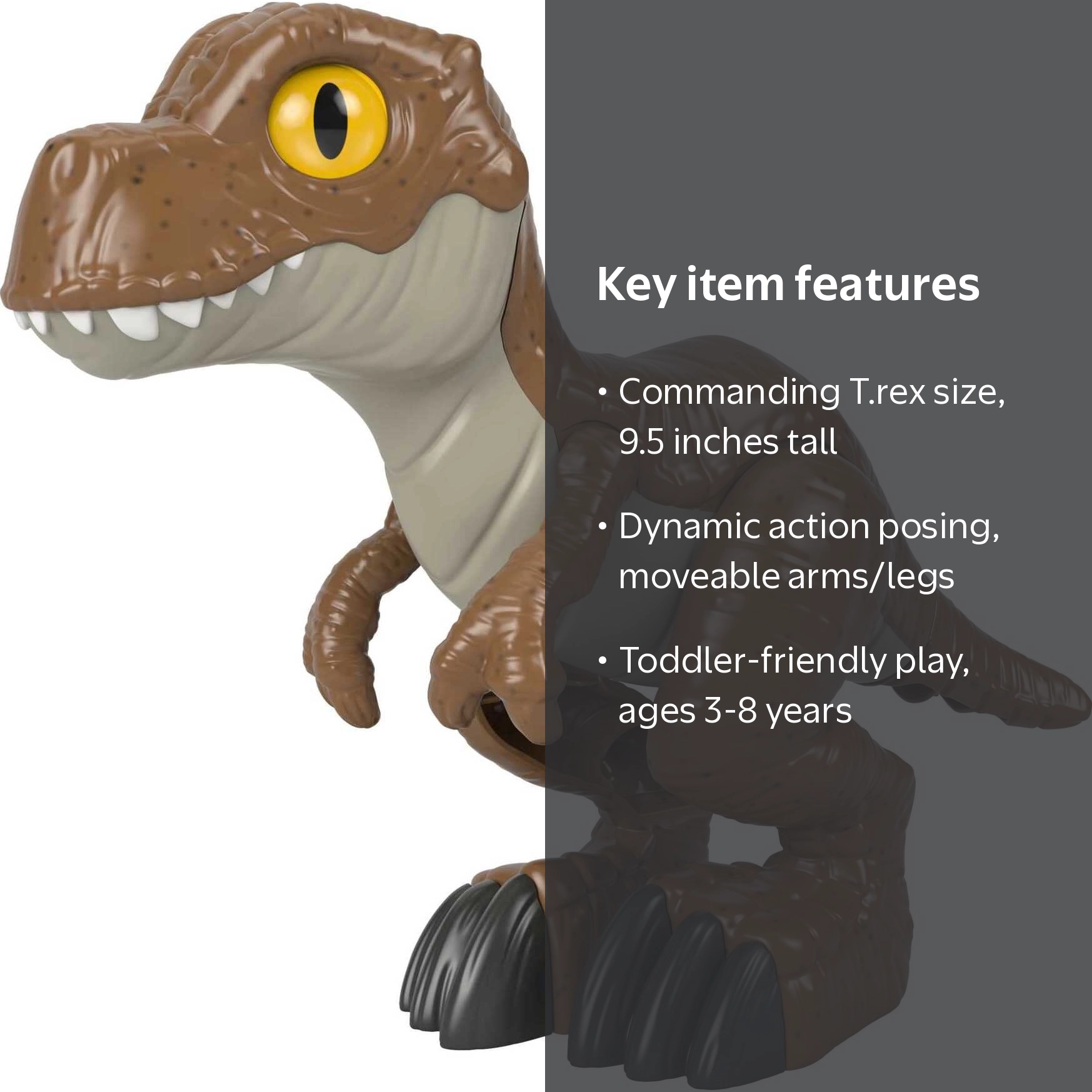 Imaginext, Dinosaur Toy, XL T. rex, 9.5 inches tall - Walmart.com