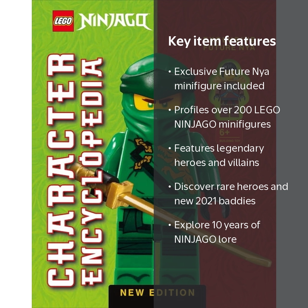LEGO NINJAGO Character Encyclopedia with Green Ninja ZX, Paperback
