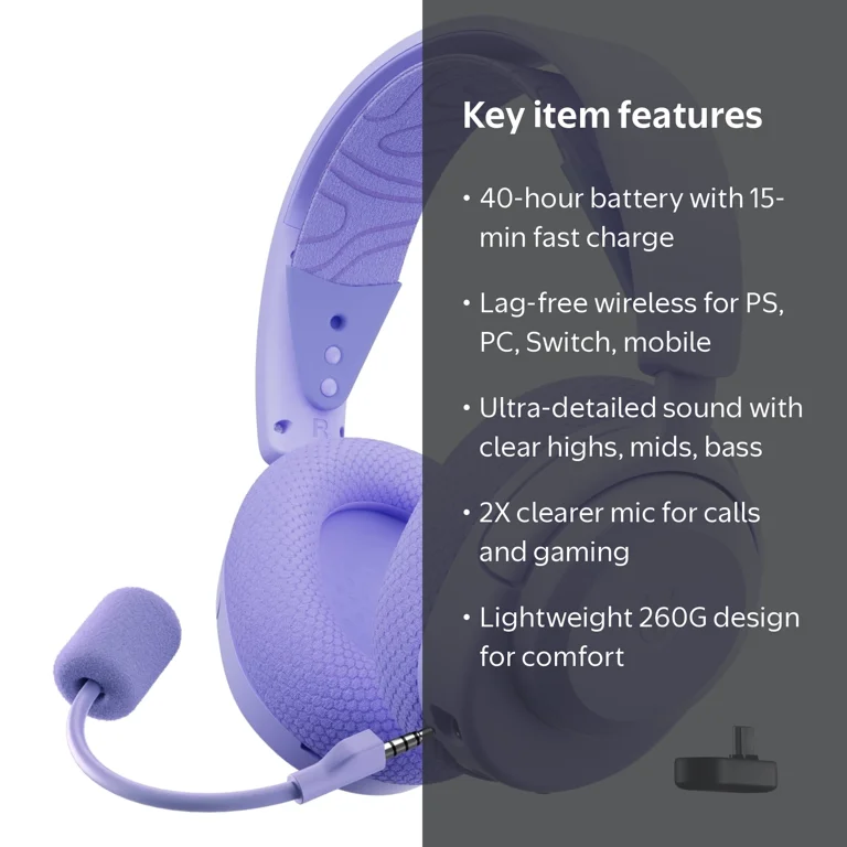 SteelSeries, Arctis Nova 3P Wireless Headset, Multi-Platform